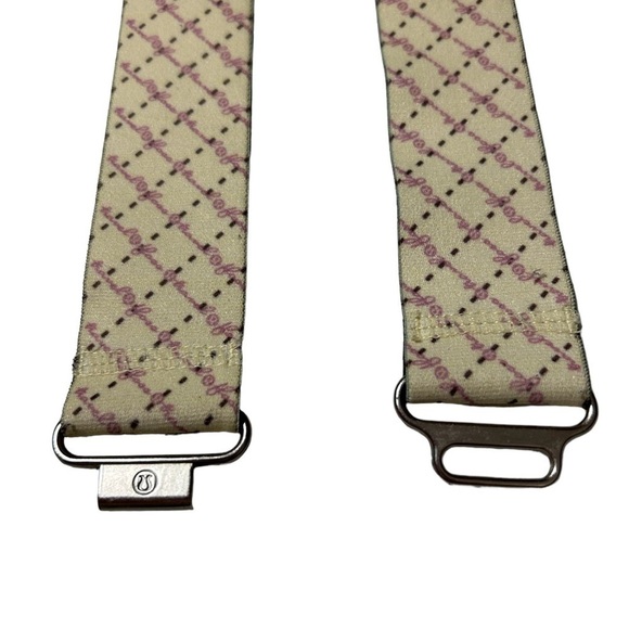 Lululemon Travel Floss Dance Belt? Brown Pink Stretchy - Picture 2 of 4